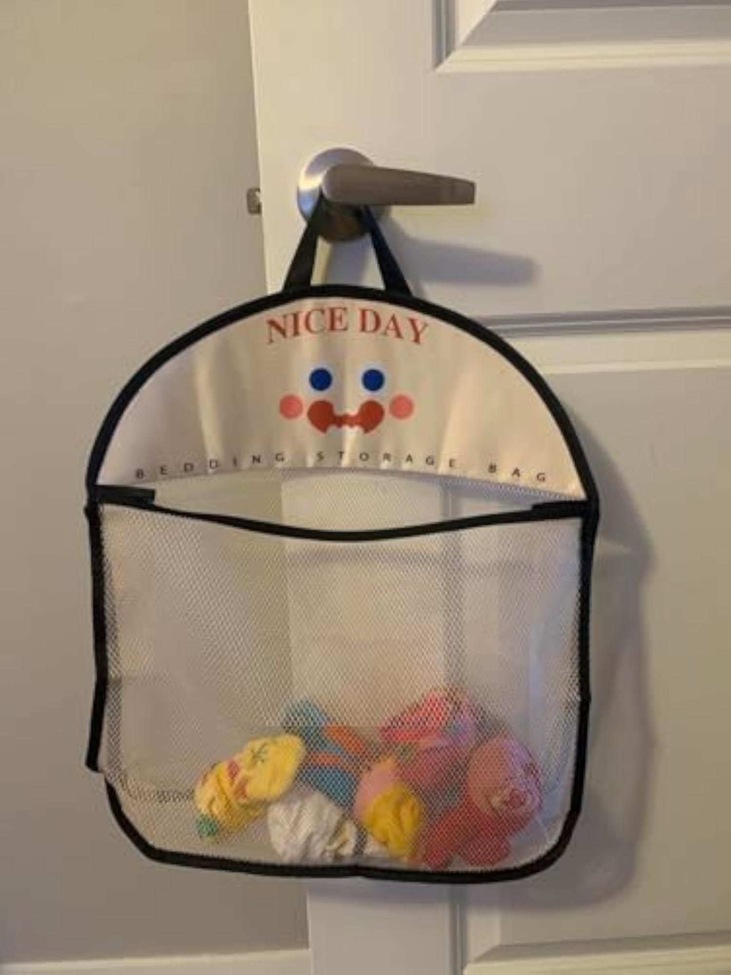 Hanging Storage Solution - Durable Mesh Bag for Organizing